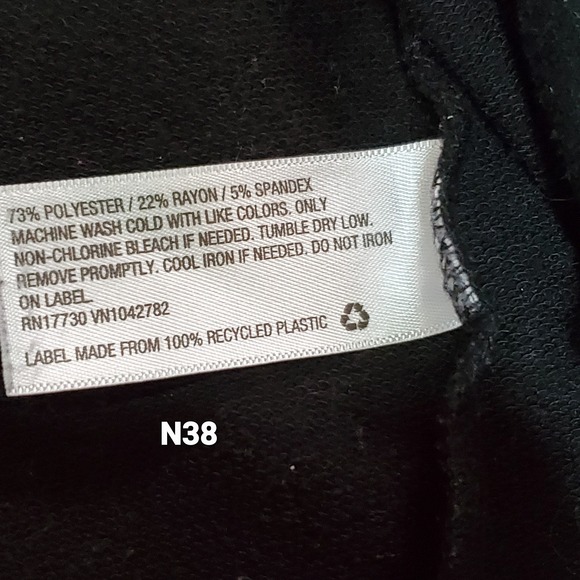 Whimsigoth Witchy Goblin Cardigan Hooded Black Open Front Waterfall 3X Fairy - Picture 6 of 6